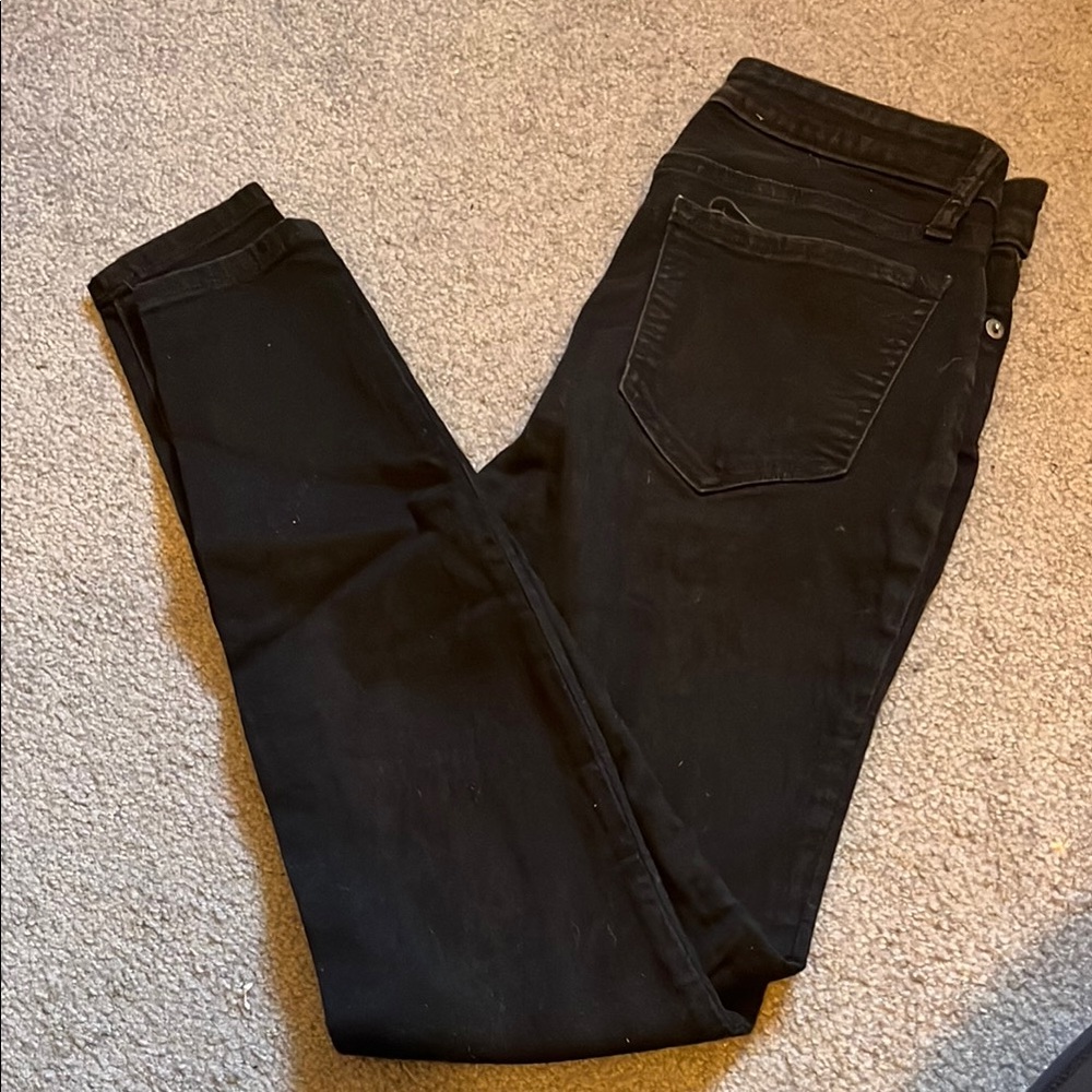 GAP Black Skinny Jeans Sleek Modern Fit